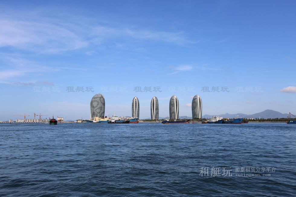 三亞旅游游艇租賃，三亞港至東島航線