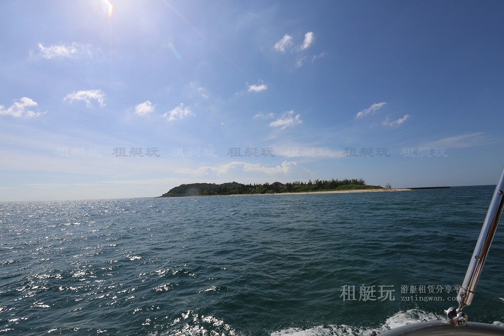 三亞旅游游艇租賃，三亞港至東島航線
