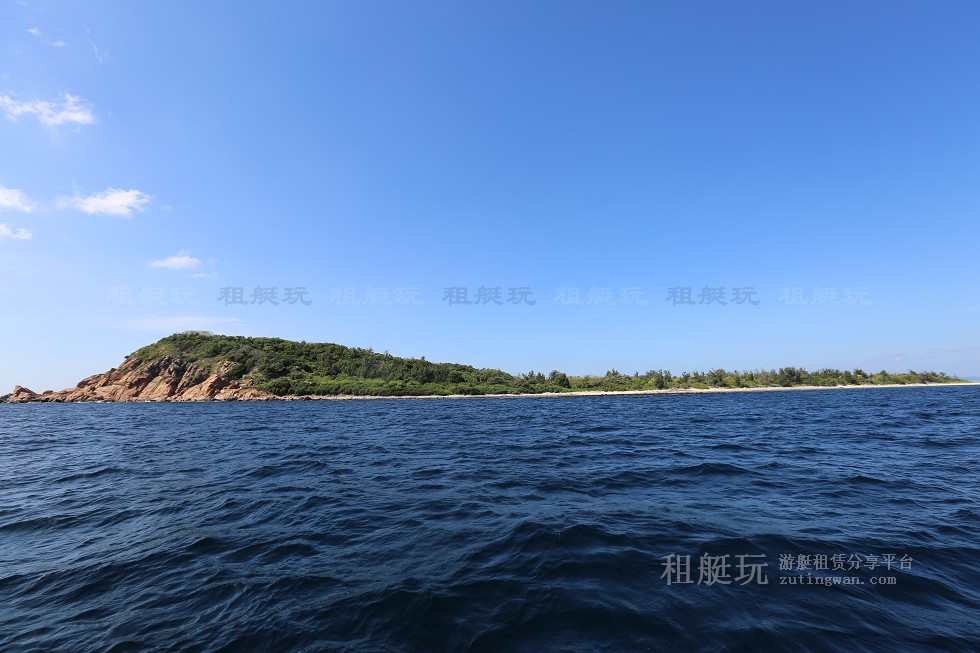 三亞旅游游艇租賃，三亞港至東島航線