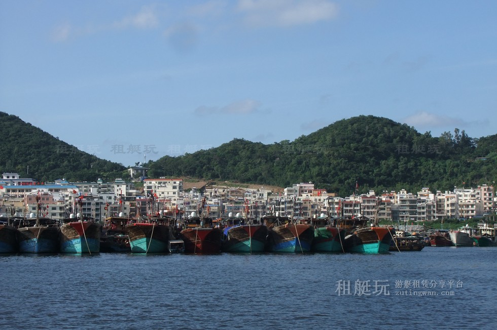三亞旅游游艇租賃，三亞港至東島航線